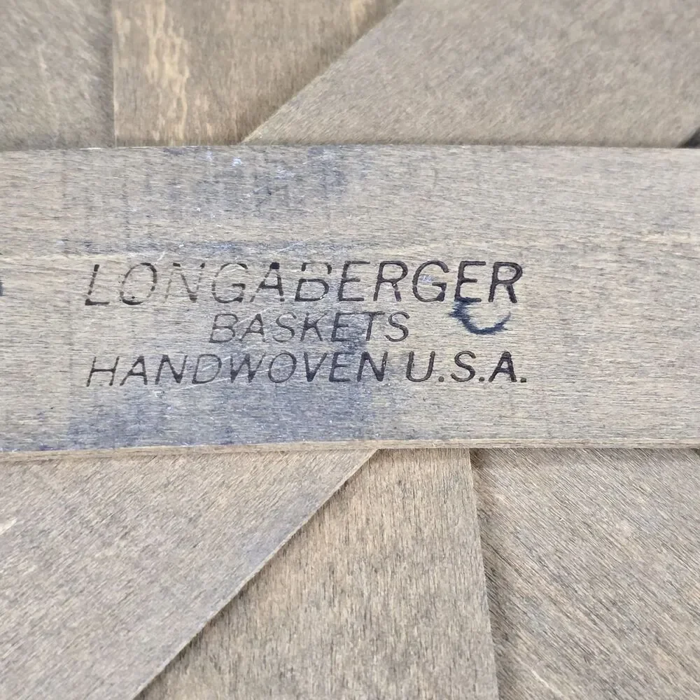 Longaberger 1984 Signed Large 10